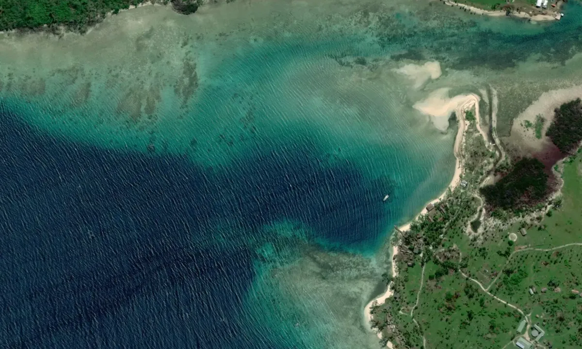Flyfoto av Ratua Island