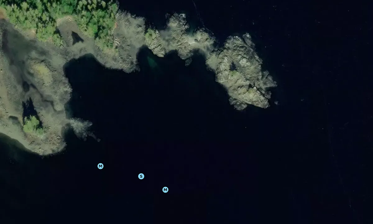 Satelite image of Ratz Harbor North