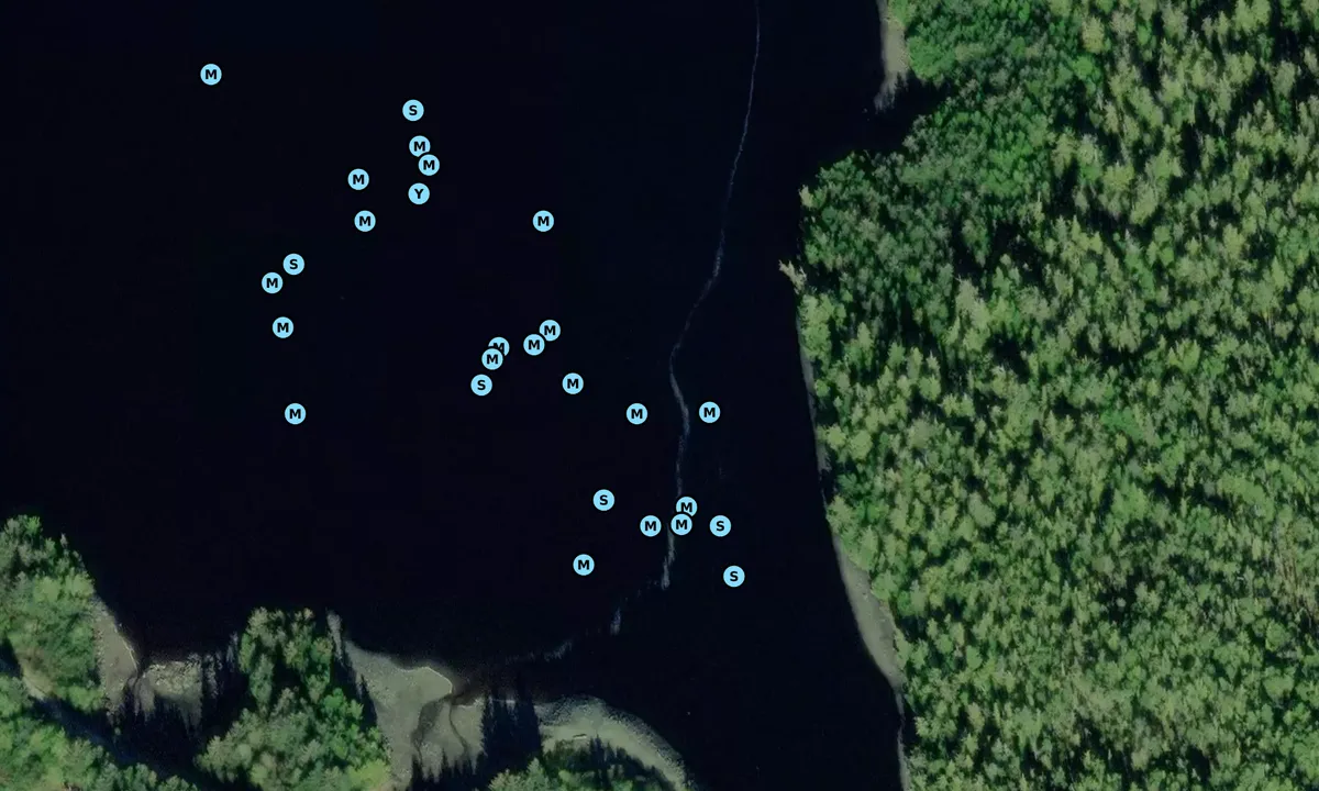 Satelite image of Ratz Harbor South