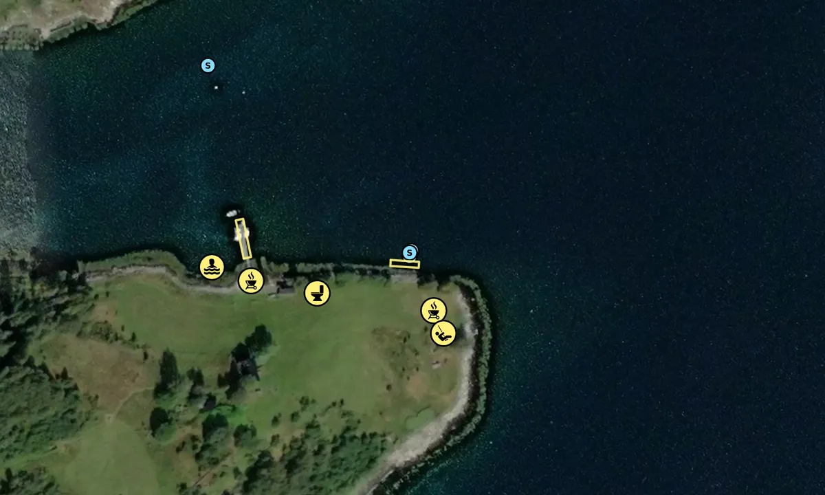 Satelite image of Raudøya