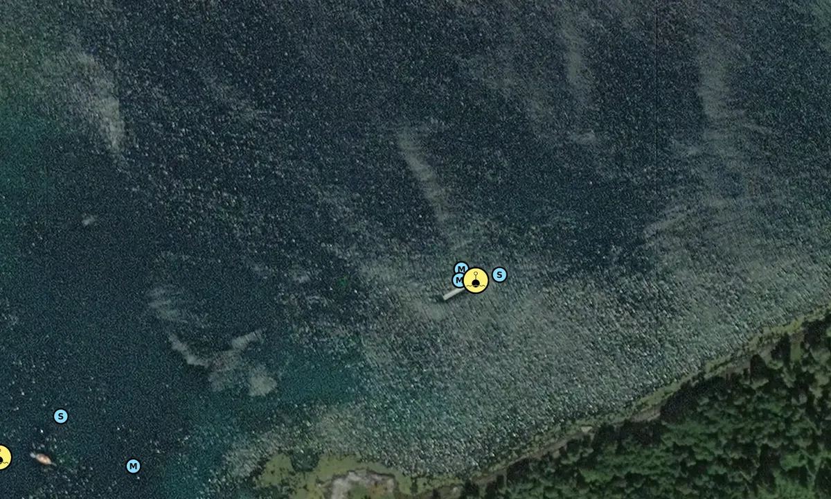 Satelite image of Raudøyna