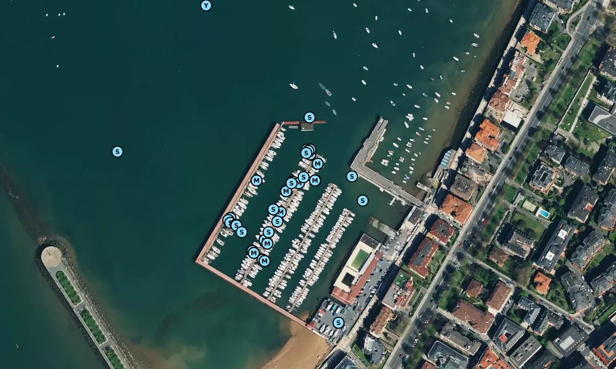 Satelite image of Real Club Maritimo del Abra RSC