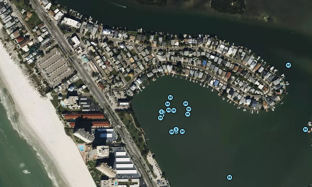 Satelite image of Redington Shores - Pinellas