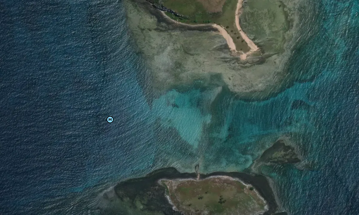 Satelite image of Redonda e Siriba