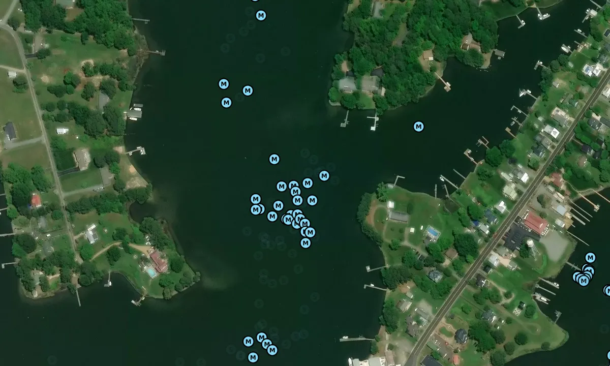 Satelite image of Reedville