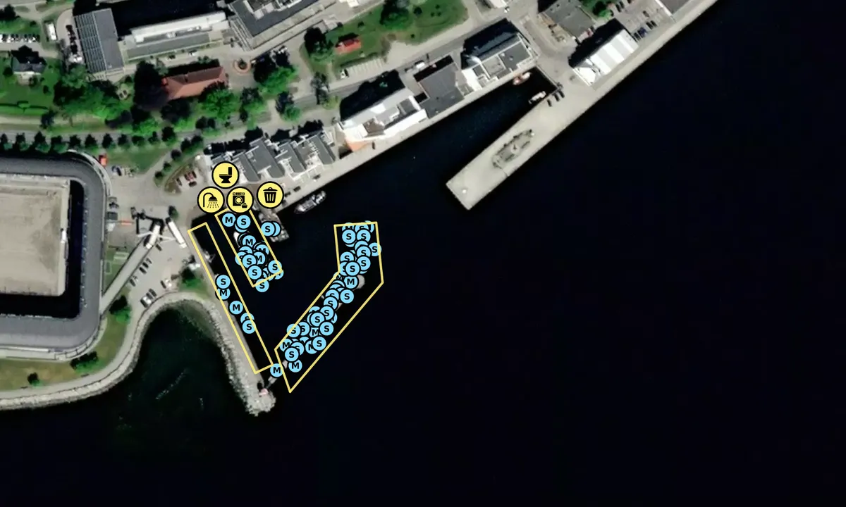 Satelite image of Reknes Gjestehavn - Molde
