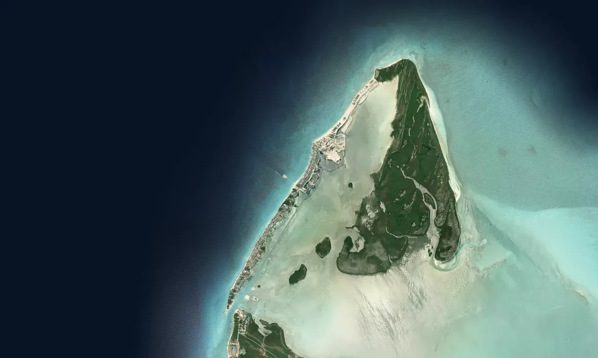 Flyfoto av Resorts World Bimini