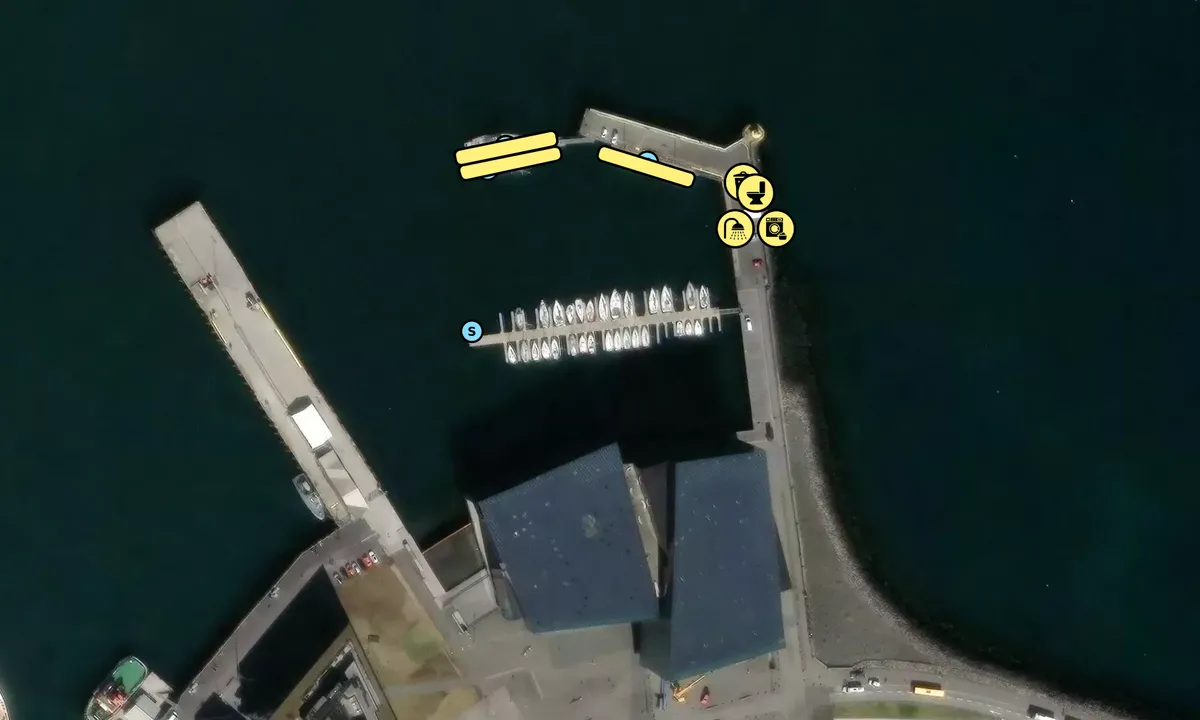 Satelite image of Reykjavik - Brokey