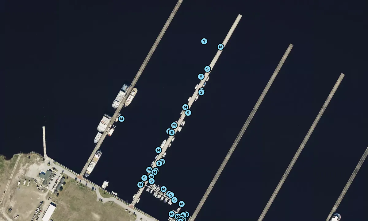 Satelite image of Reynolds Park Yacht Center