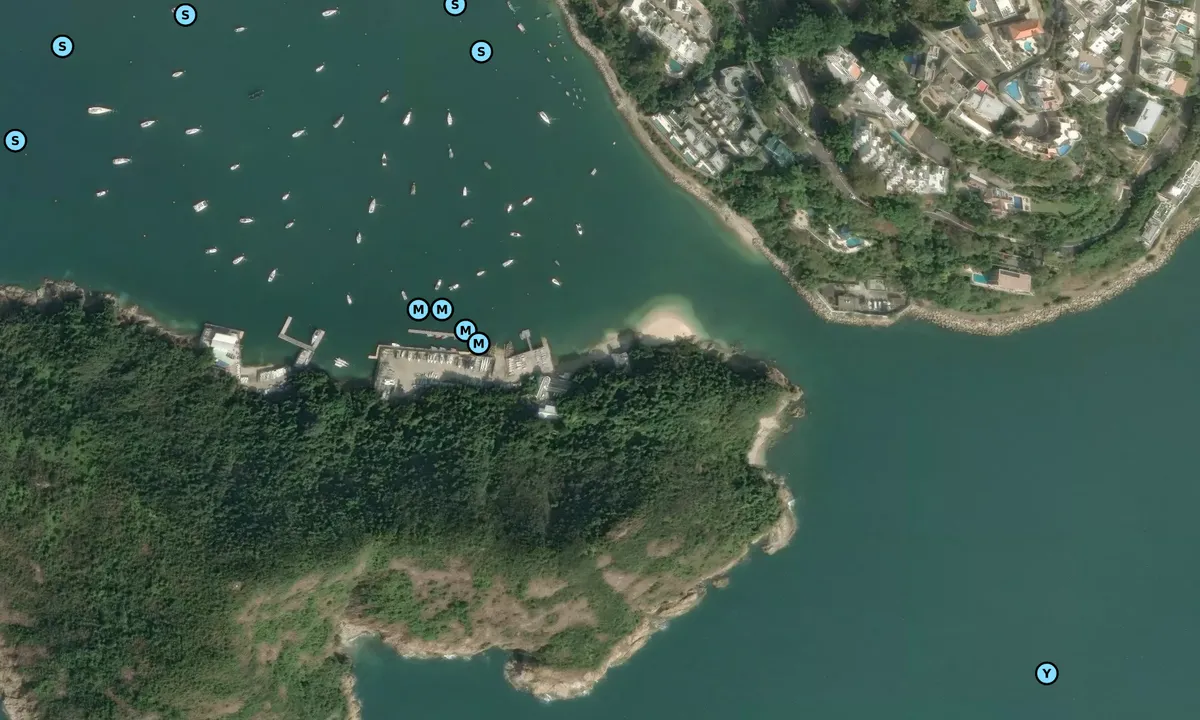 Satelite image of RHKYC Middle Island