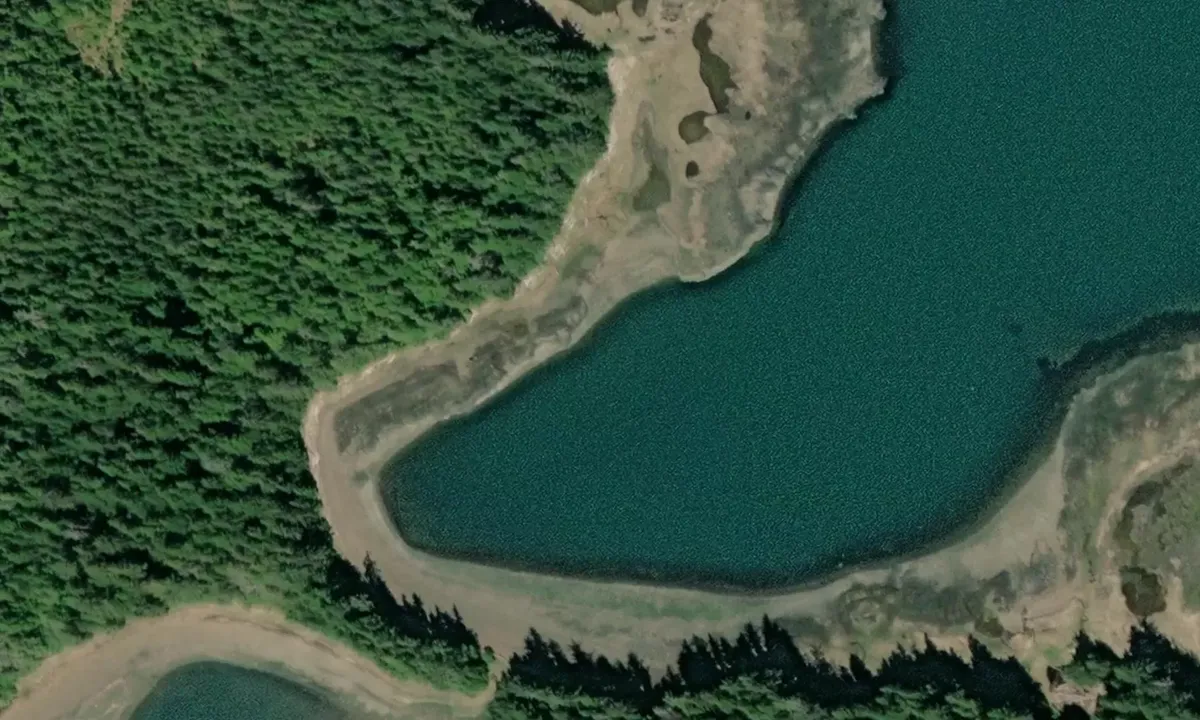 Satelite image of RHYC Cove