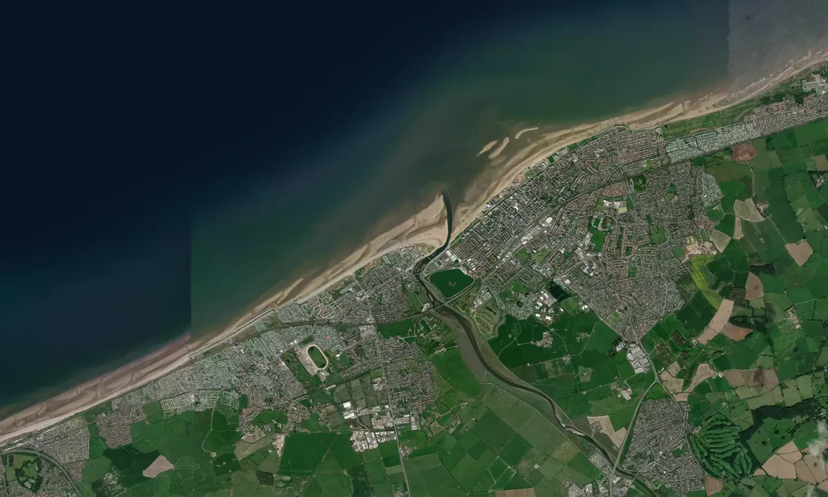 Flyfoto av Rhyl Harbour
