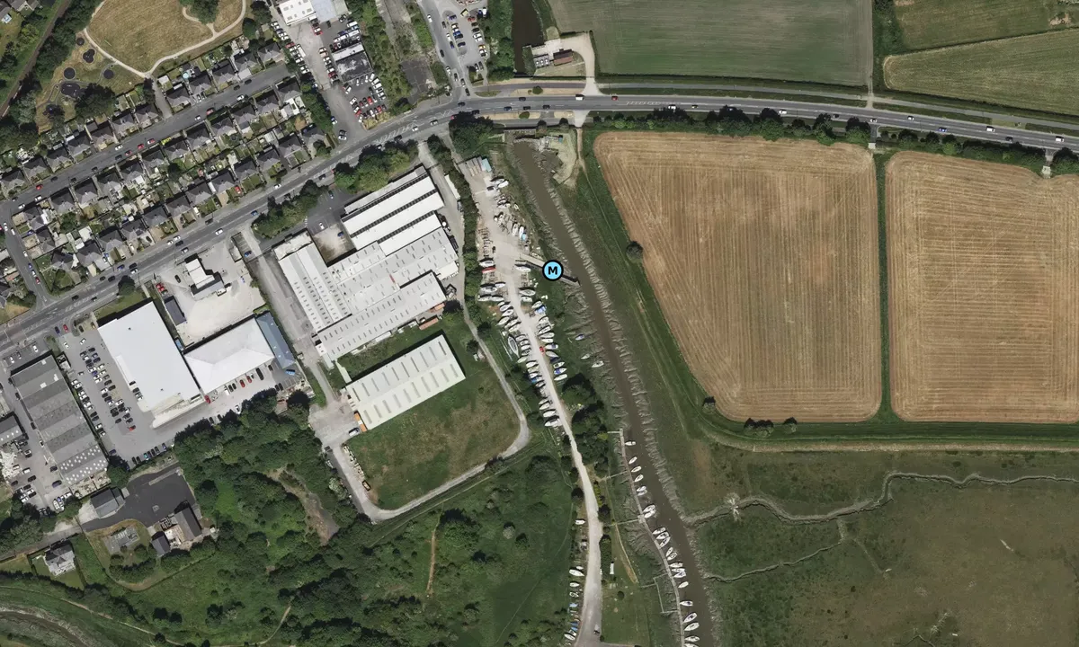 Satelite image of Ribble Cruising Club