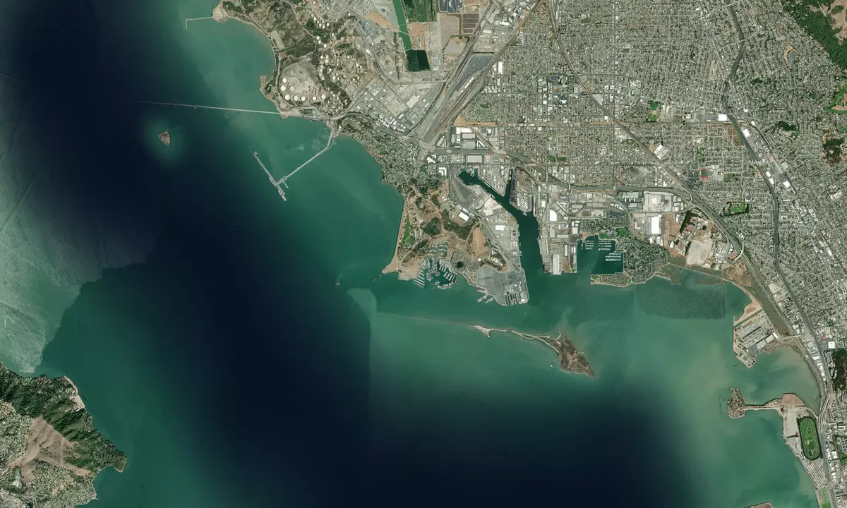 Flyfoto av Richmond Yacht Club - Contra Costa