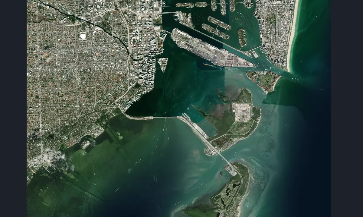 Flyfoto av Rickenbacker Marina - Miami