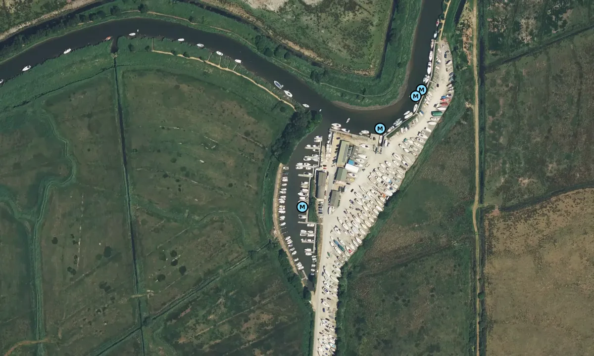 Satelite image of Ridge Wharf Yacht Centre