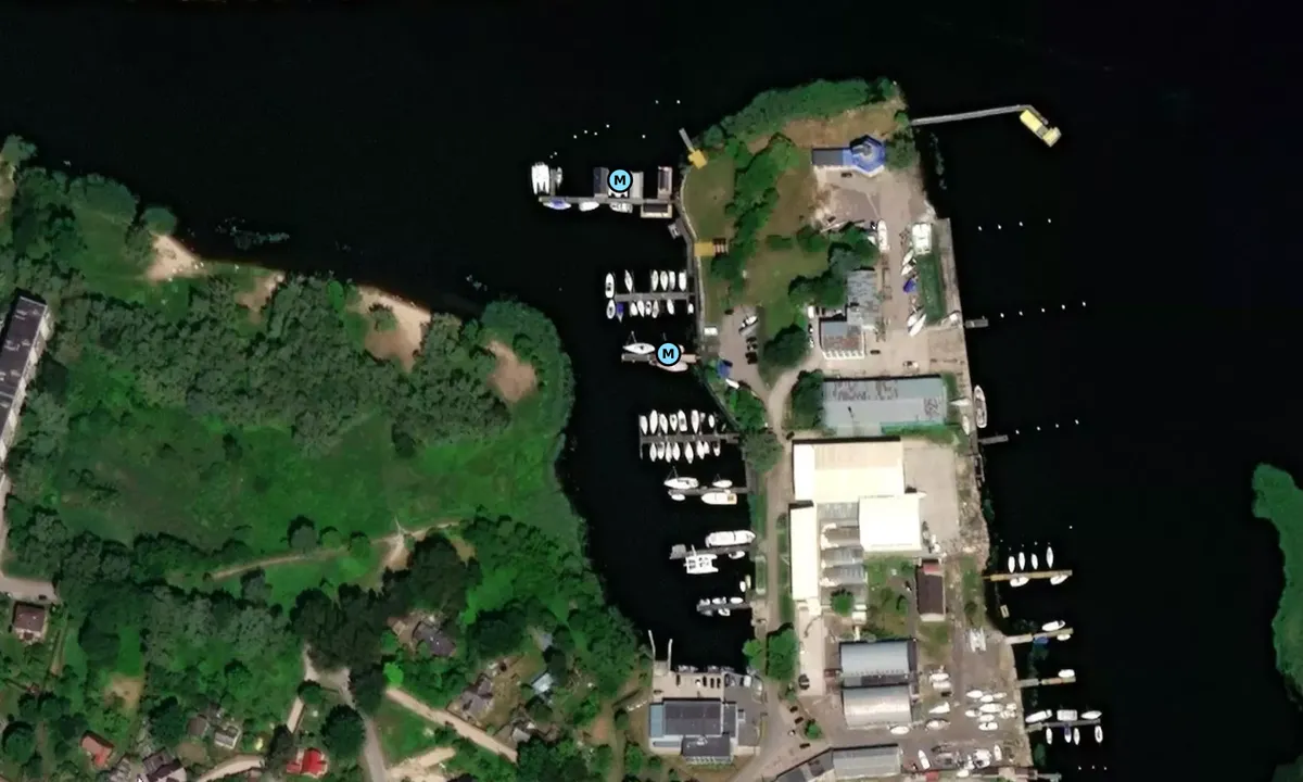 Satelite image of Riga Jachtclub