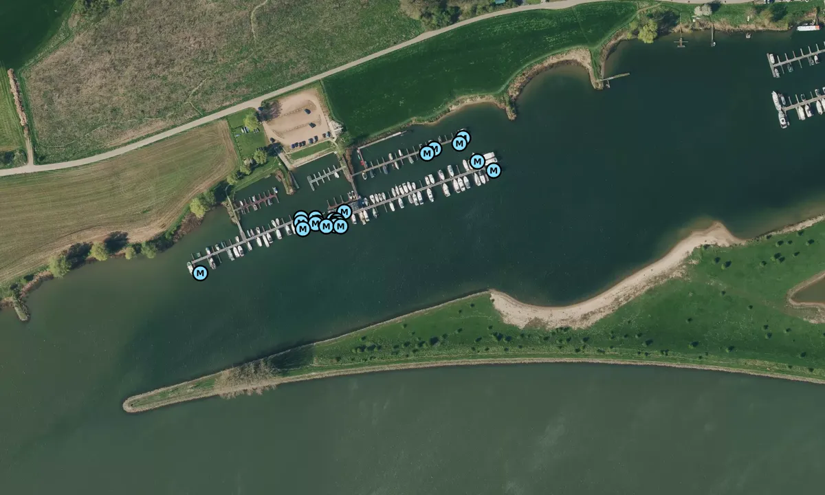 Satelite image of Rijn en Lek Watersport