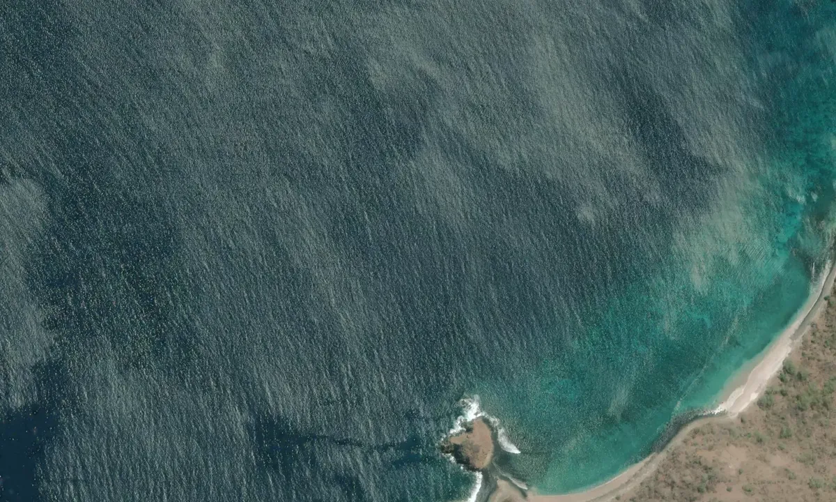 Satelite image of Rinca Kamodo Group
