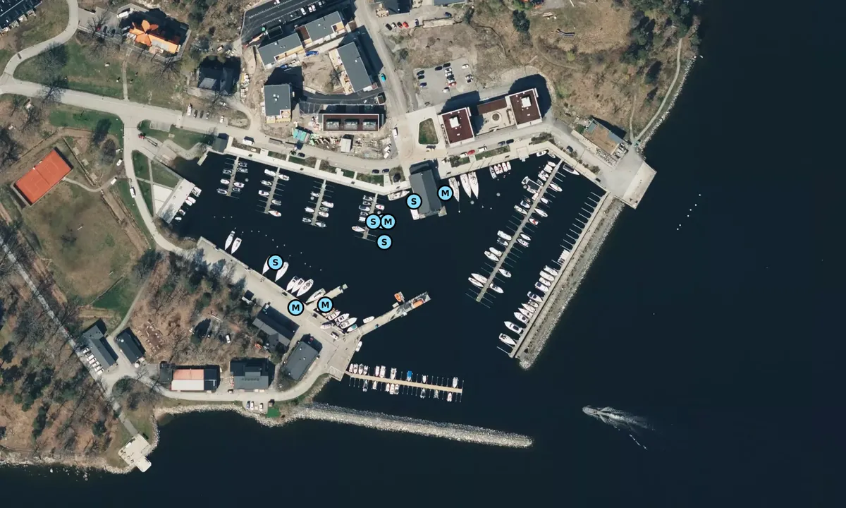 Rindö: Satelite image of Rindo
