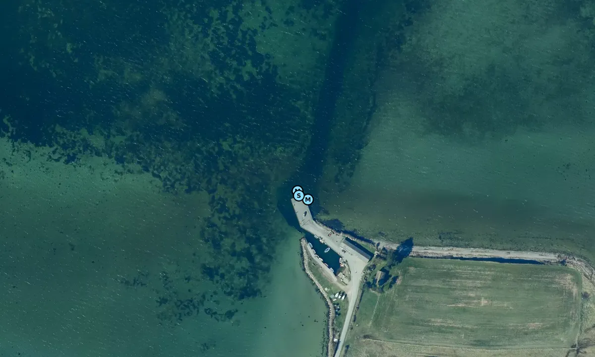 Satelite image of Ristinge Havn