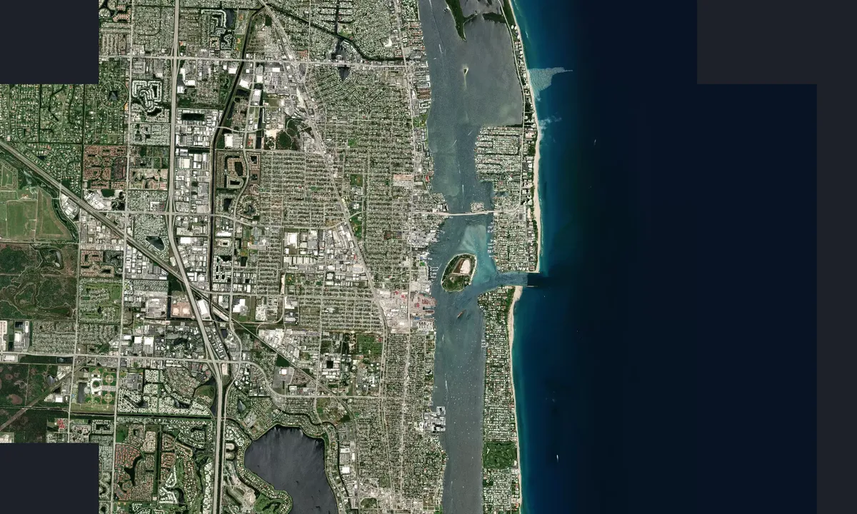 Flyfoto av Riviera Beach City Marina