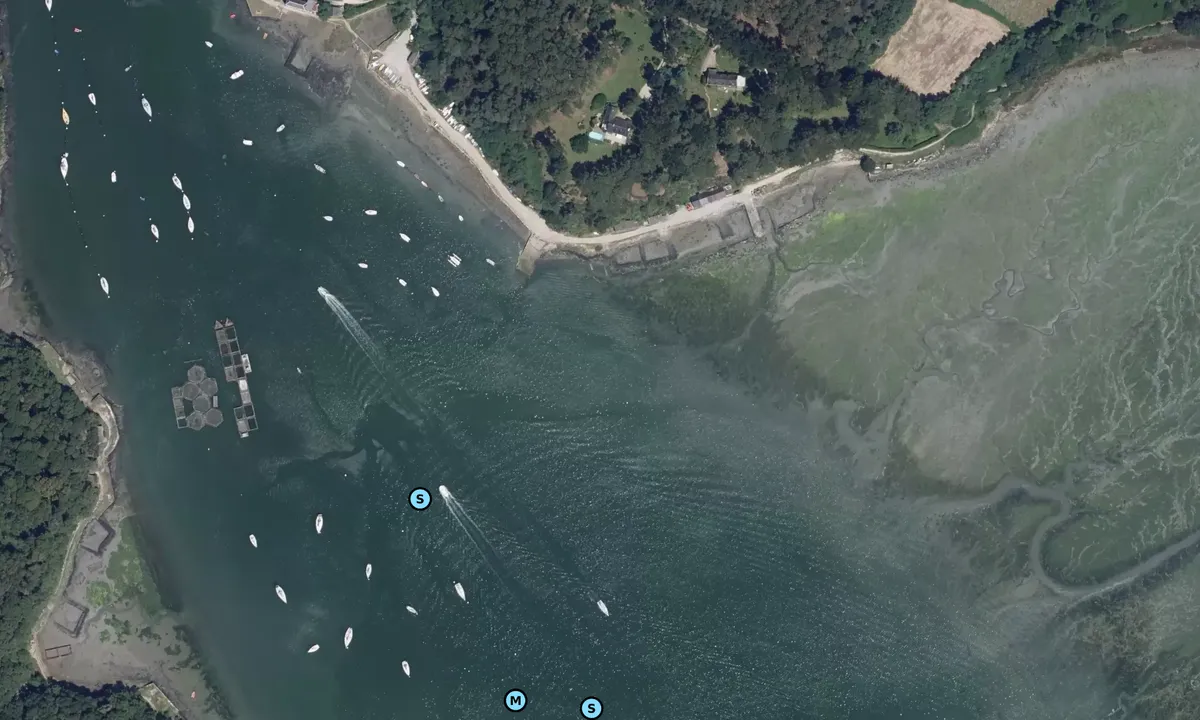 Satelite image of Riviere d'Auray