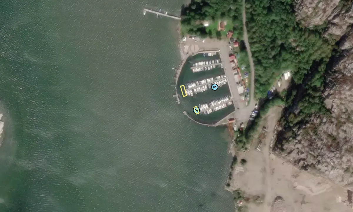 Satelite image of Rixö - Brastad