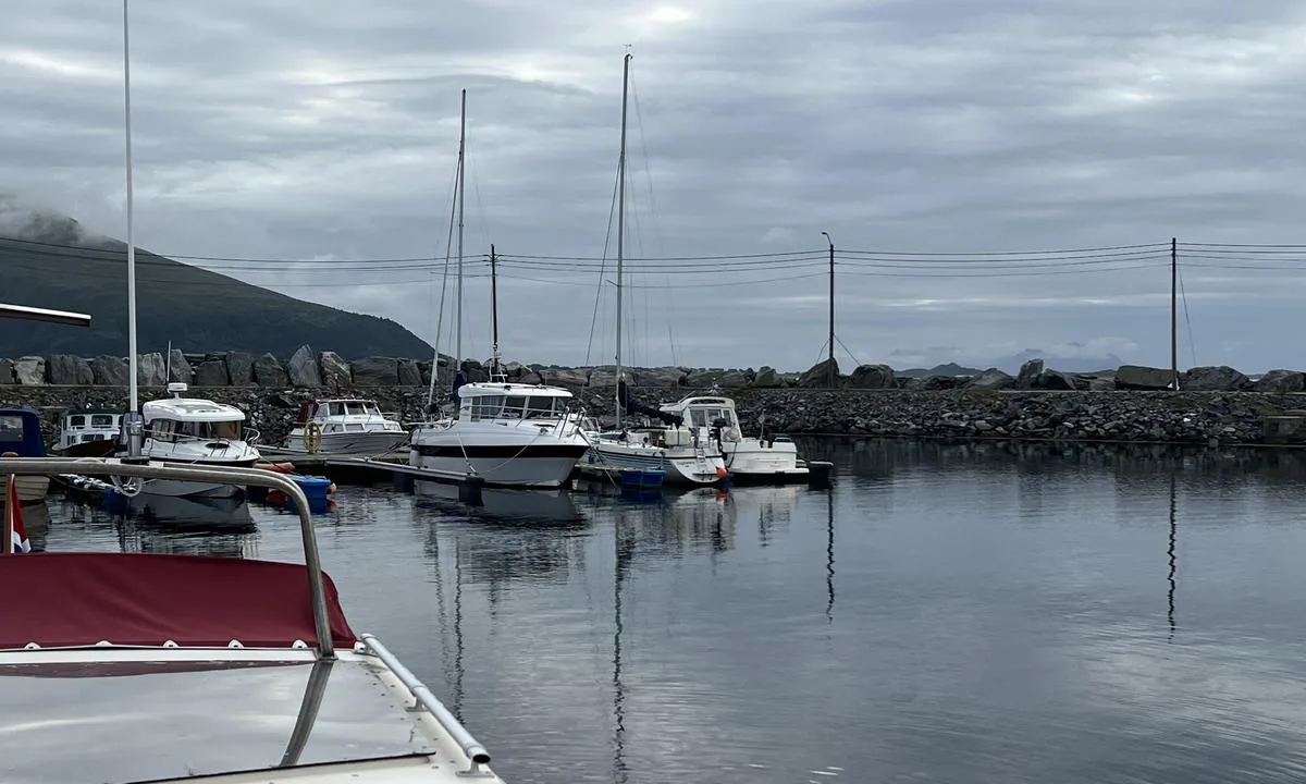 Roald Småbåtforening: 2 plasser nordre flytebrygge