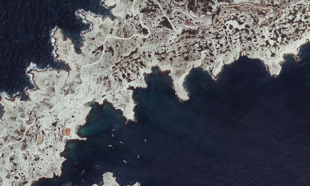 Flyfoto av Roche de la Cheminée