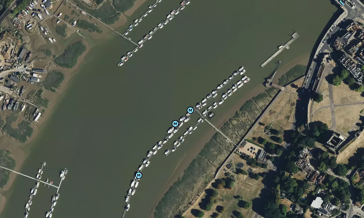 Satelite image of Rochester Cruising club