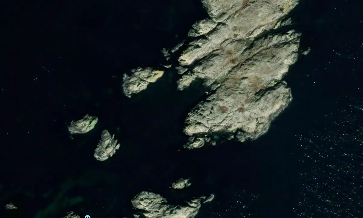 Satelite image of Rockholmen