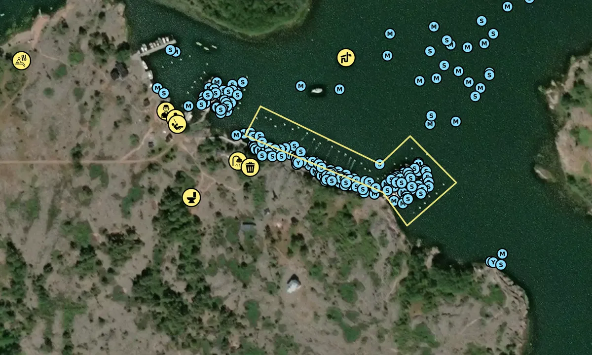 Satelite image of Rödhamn