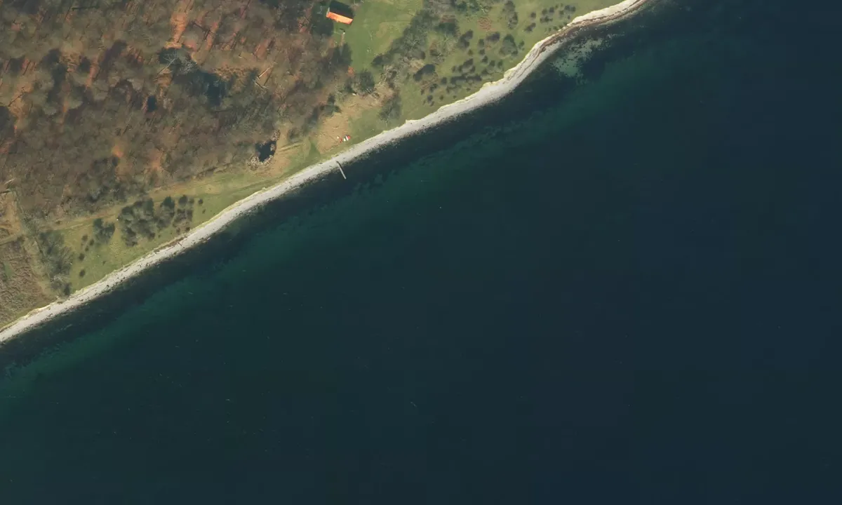 Flyfoto av Romsø east