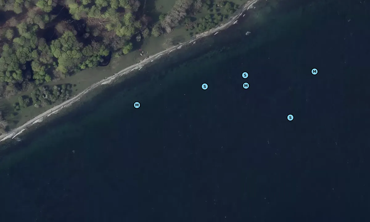 Satelite image of Romsø east