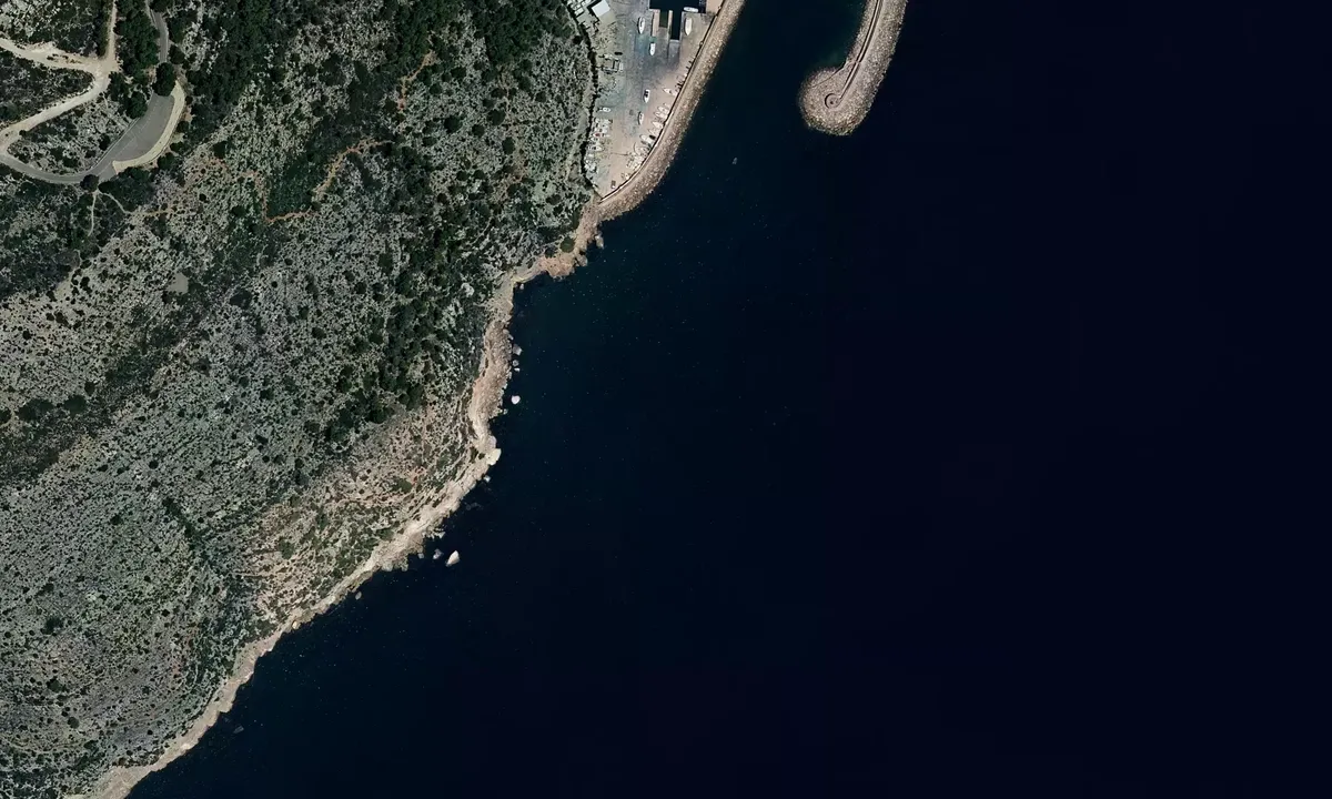 Satelite image of Roques del Cofret