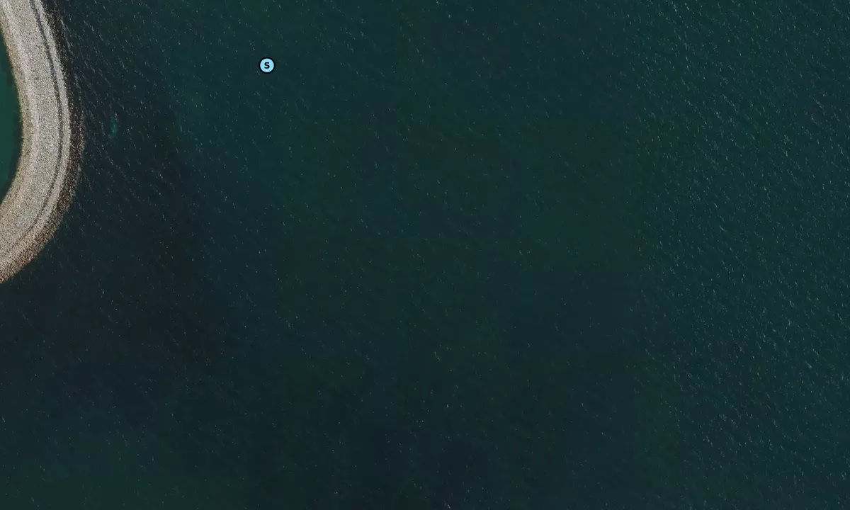 Satelite image of Roscoff