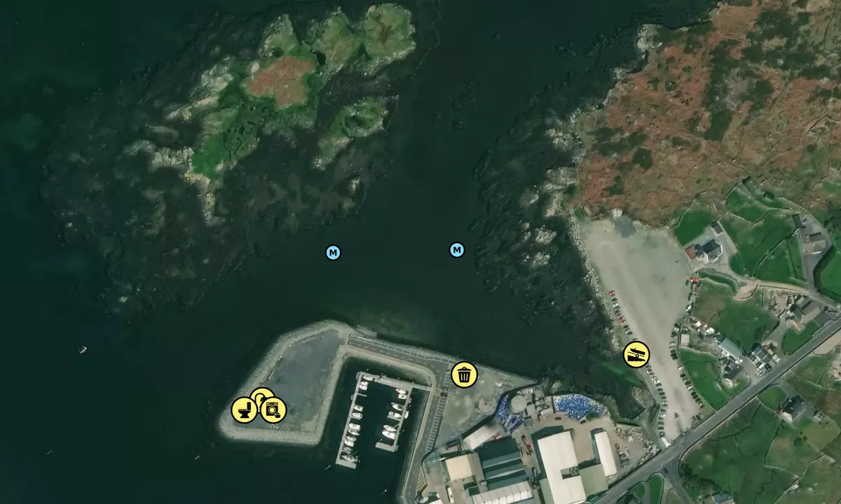 Satelite image of Rossaveel Marina