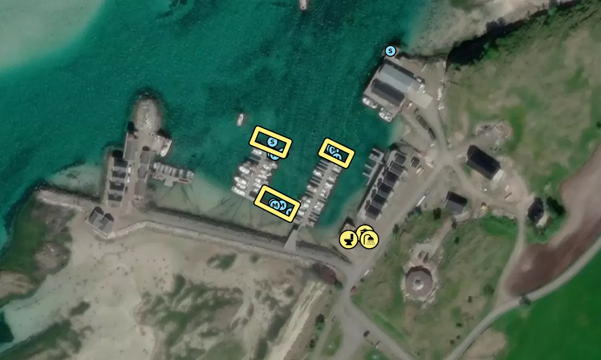 Satelite image of Røssøy Båtforening - Røssøya