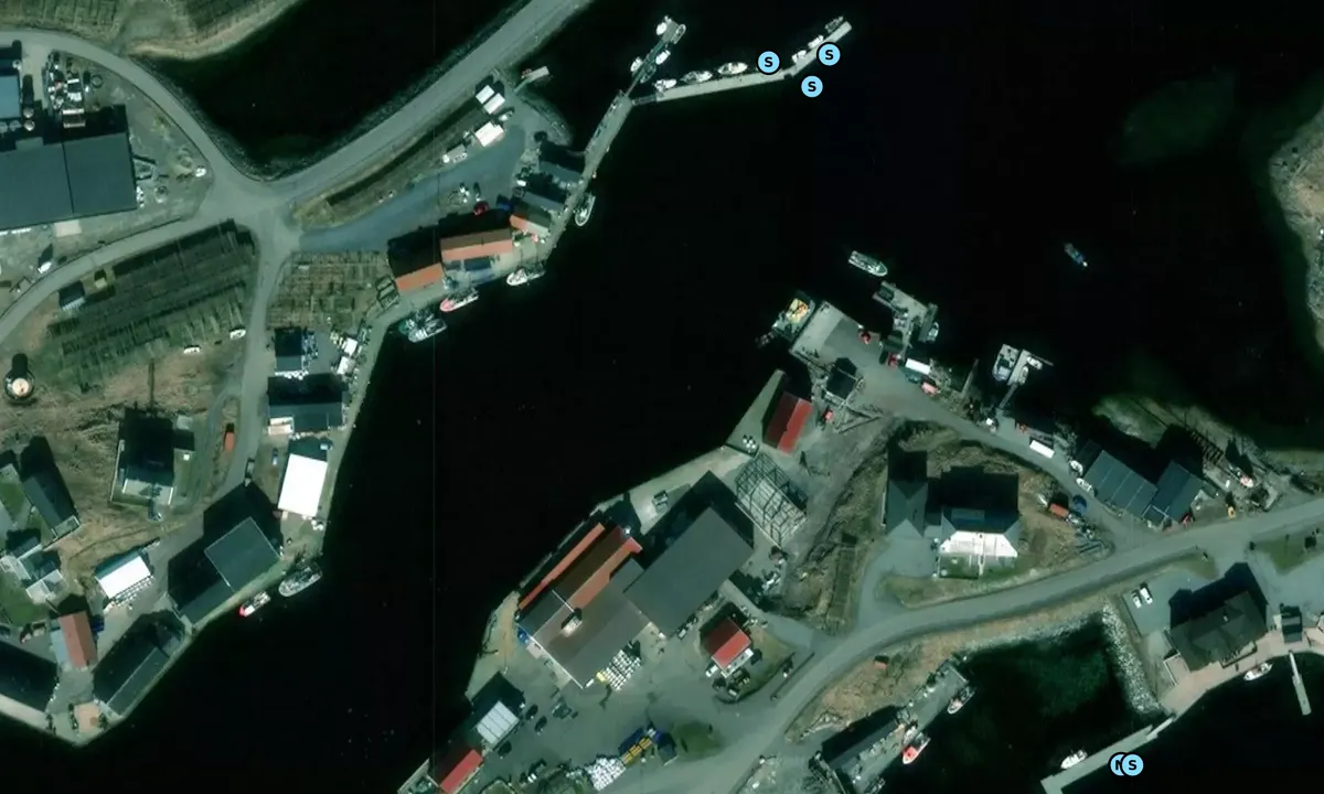 Satelite image of Røst