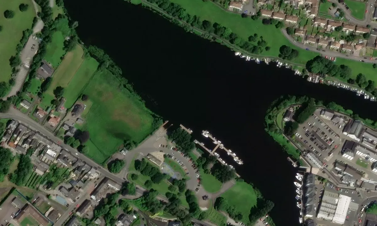Satelite image of Round 'O'