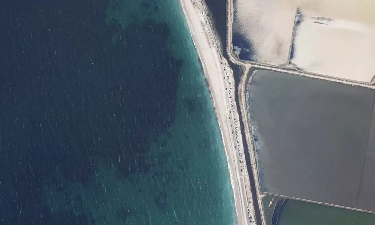 Satelite image of Route du Sel