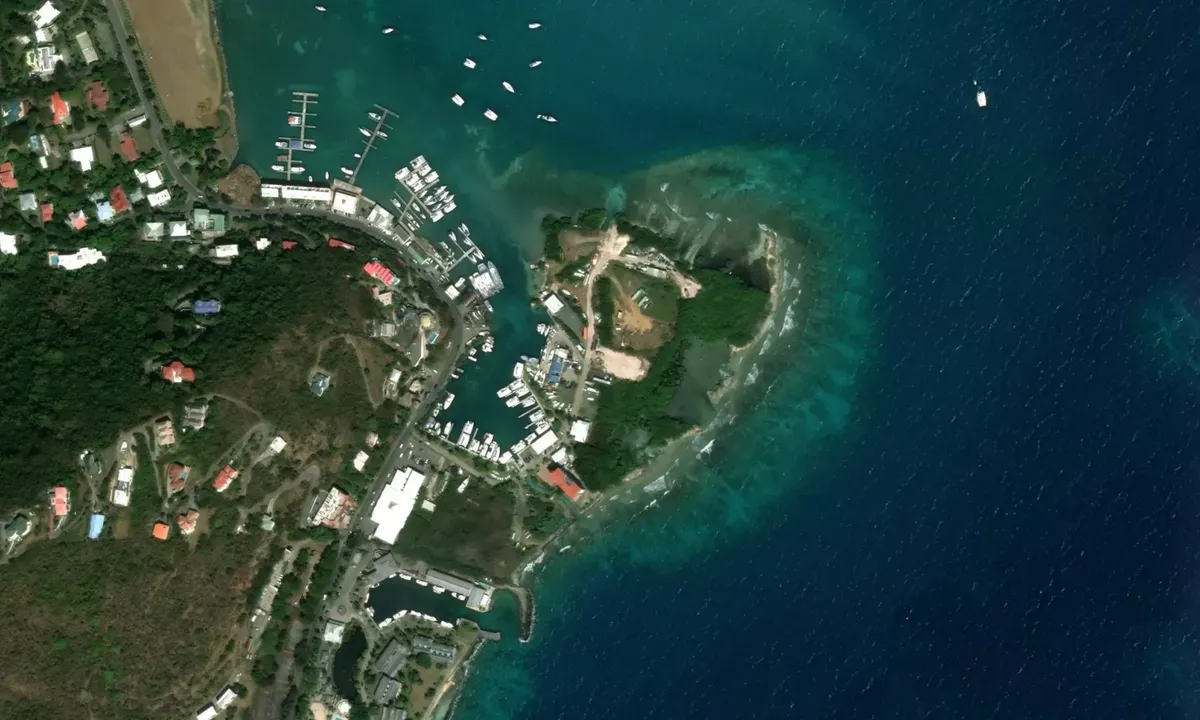 Flyfoto av Royal bvi Yachting Club