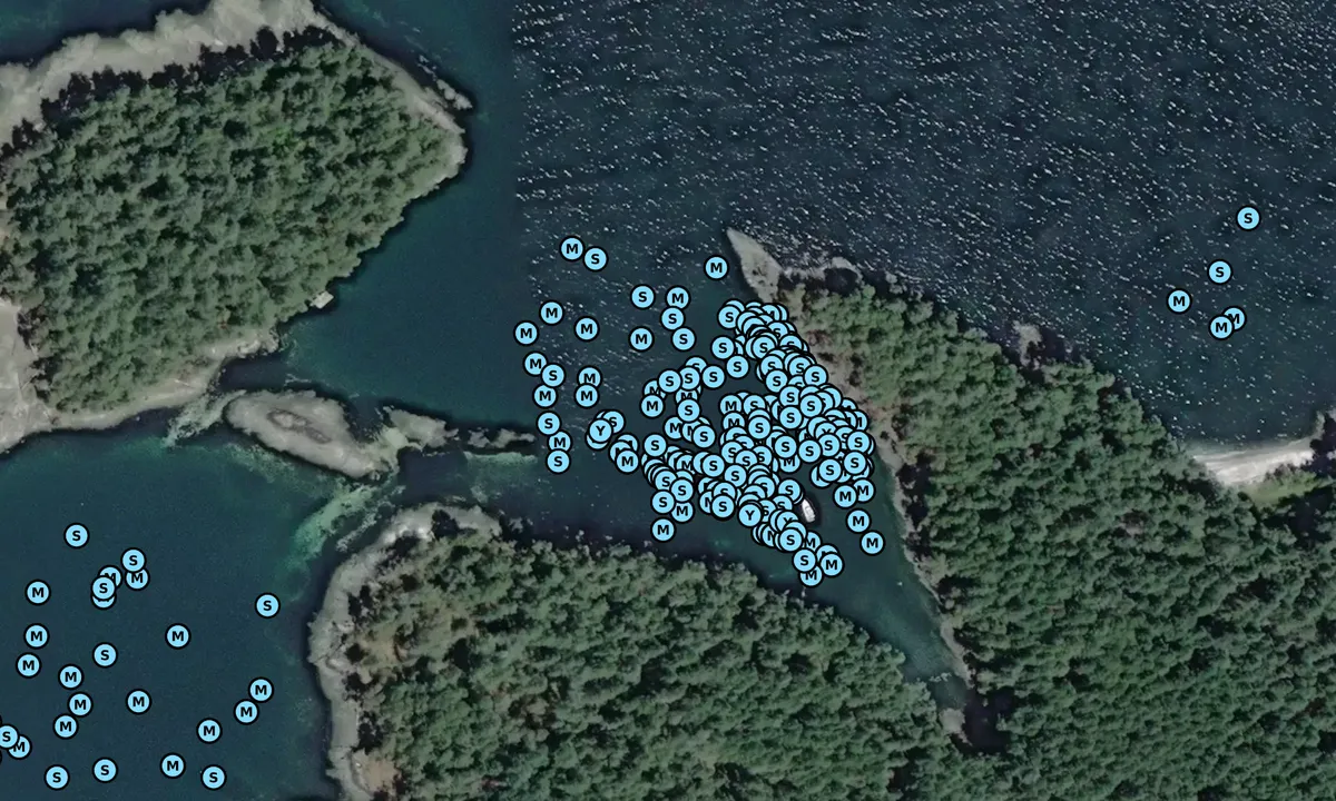 Satelite image of Royal Cove