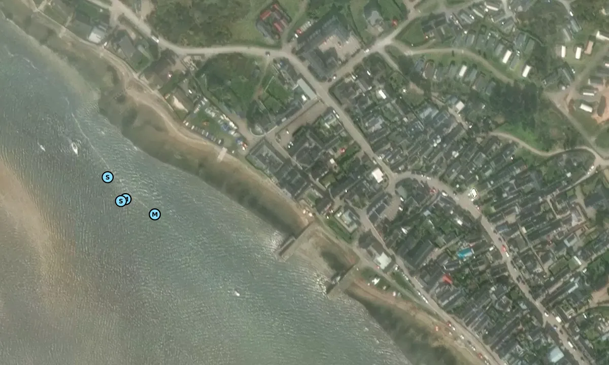 Satelite image of Royal Findhorn Yacht Club