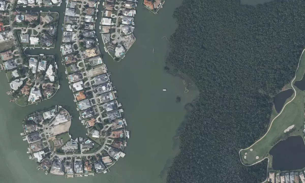 Satelite image of Royal Harbor