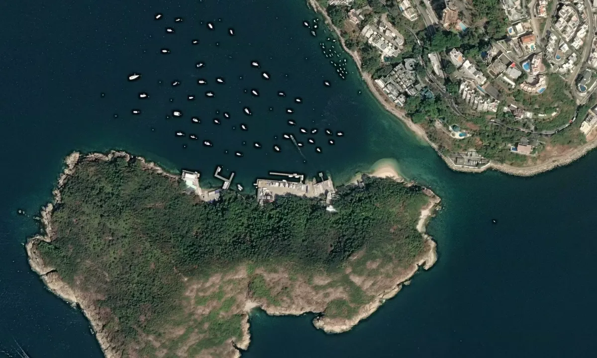 Flyfoto av Royal Hong Kong Yacht Club (Middle Island)