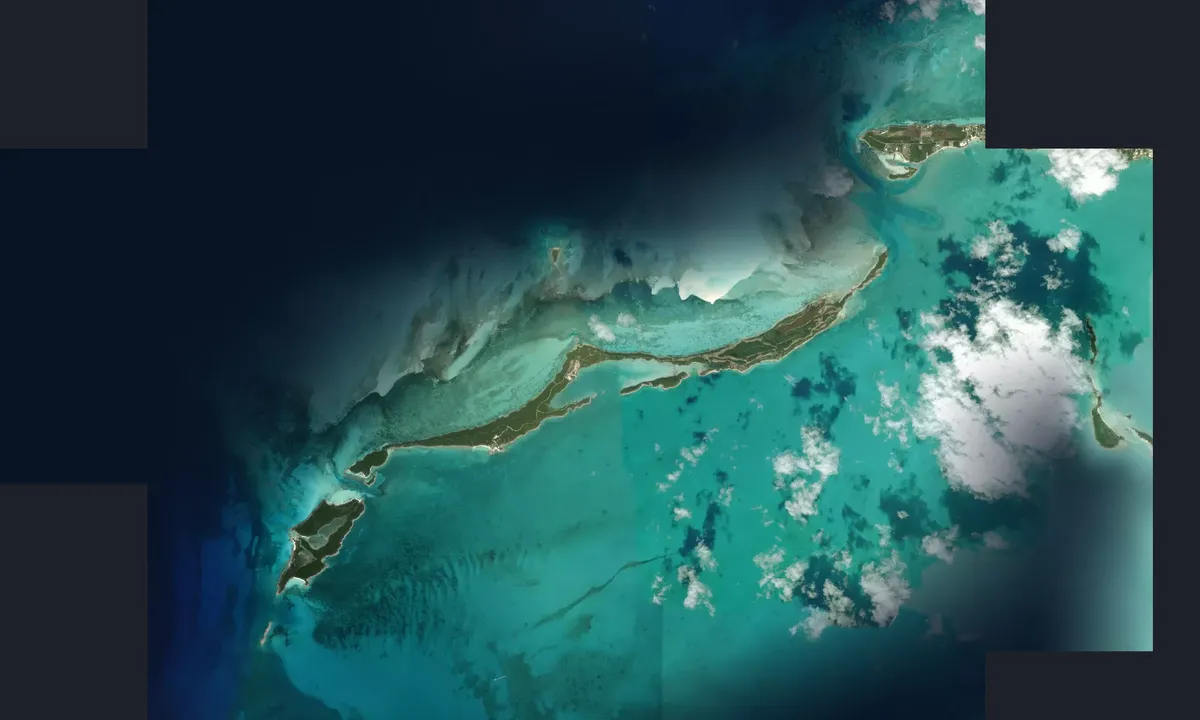 Flyfoto av Royal Island - Spanish Wells