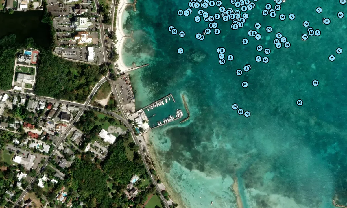 Satelite image of Royal Nassau Sailing Club - New Providence