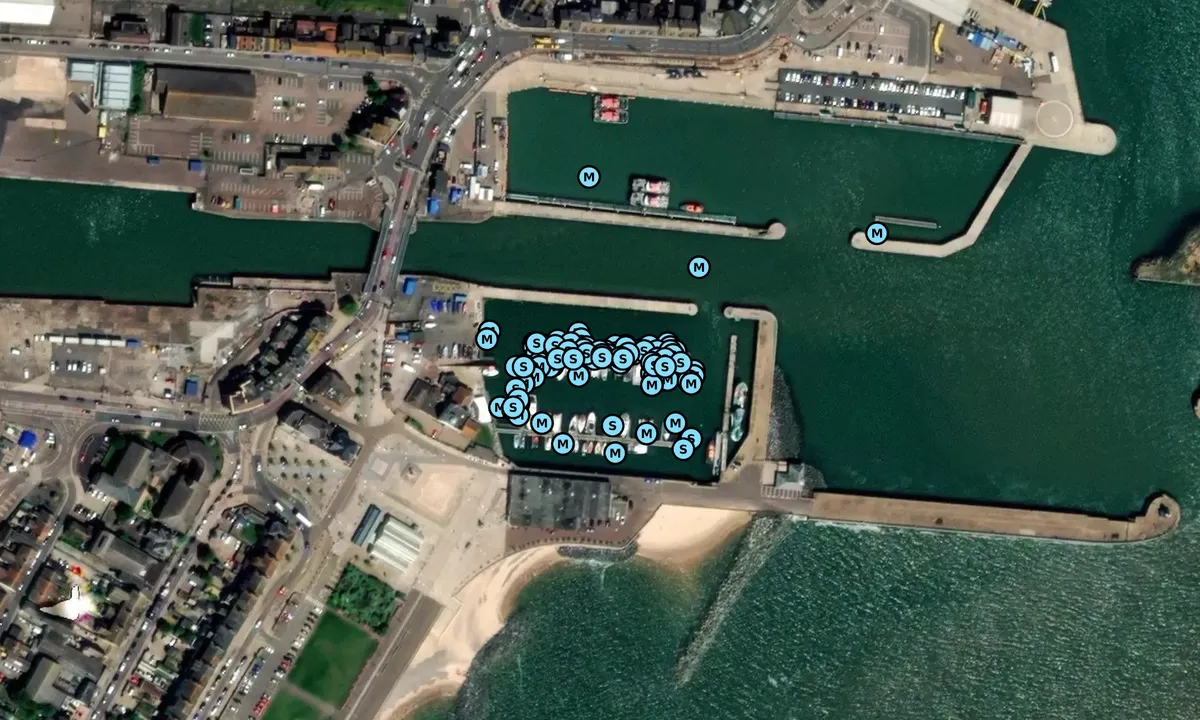 Satelite image of Royal Norfolk and Suffolk Yacht Club